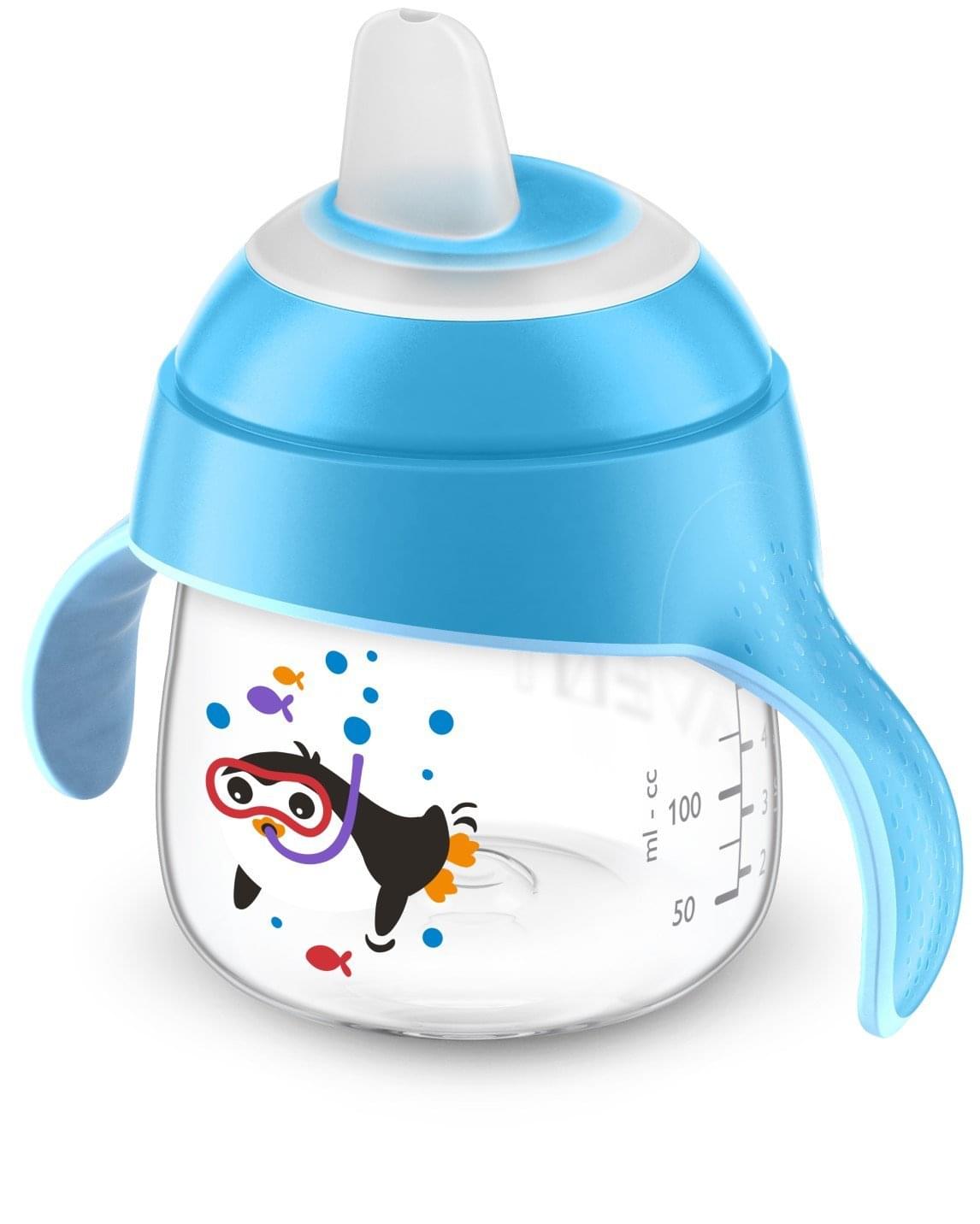 Philips Avent Premium Soft Spout Cup Blue - Image 4
