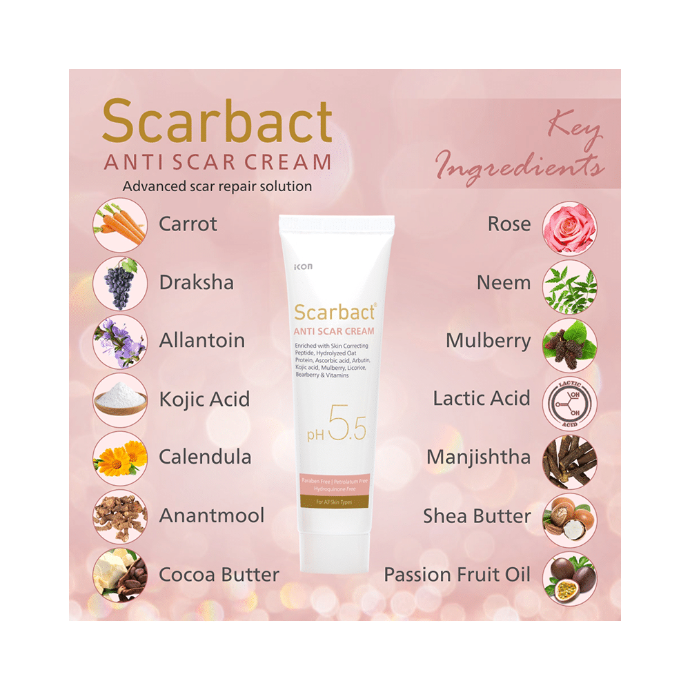 Scarbact PH 5.5 Anti Scar Cream (25gm Each) - Image 5