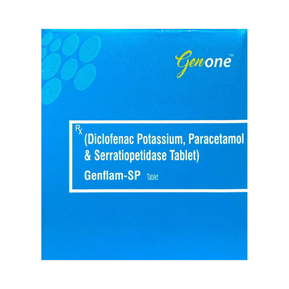 Genflam-SP 50mg/325mg/10mg Tablet