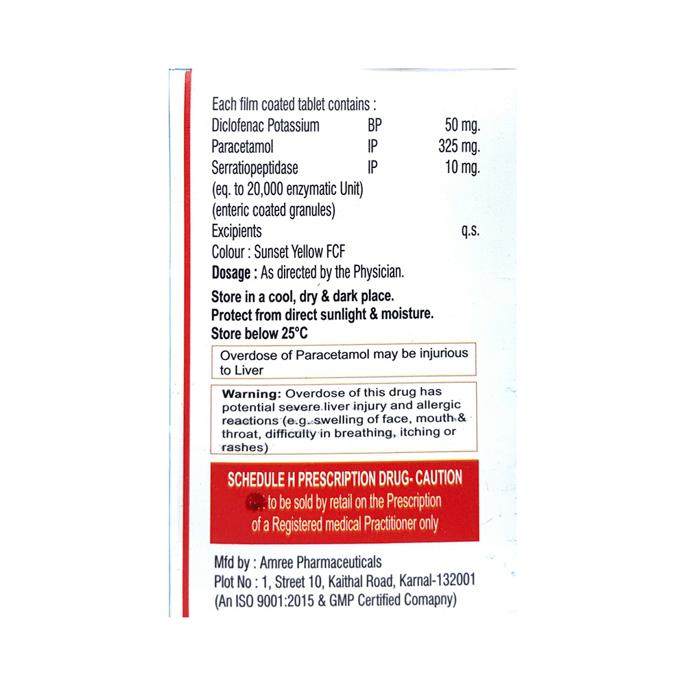 Genflam-SP 50mg/325mg/10mg Tablet - Image 2