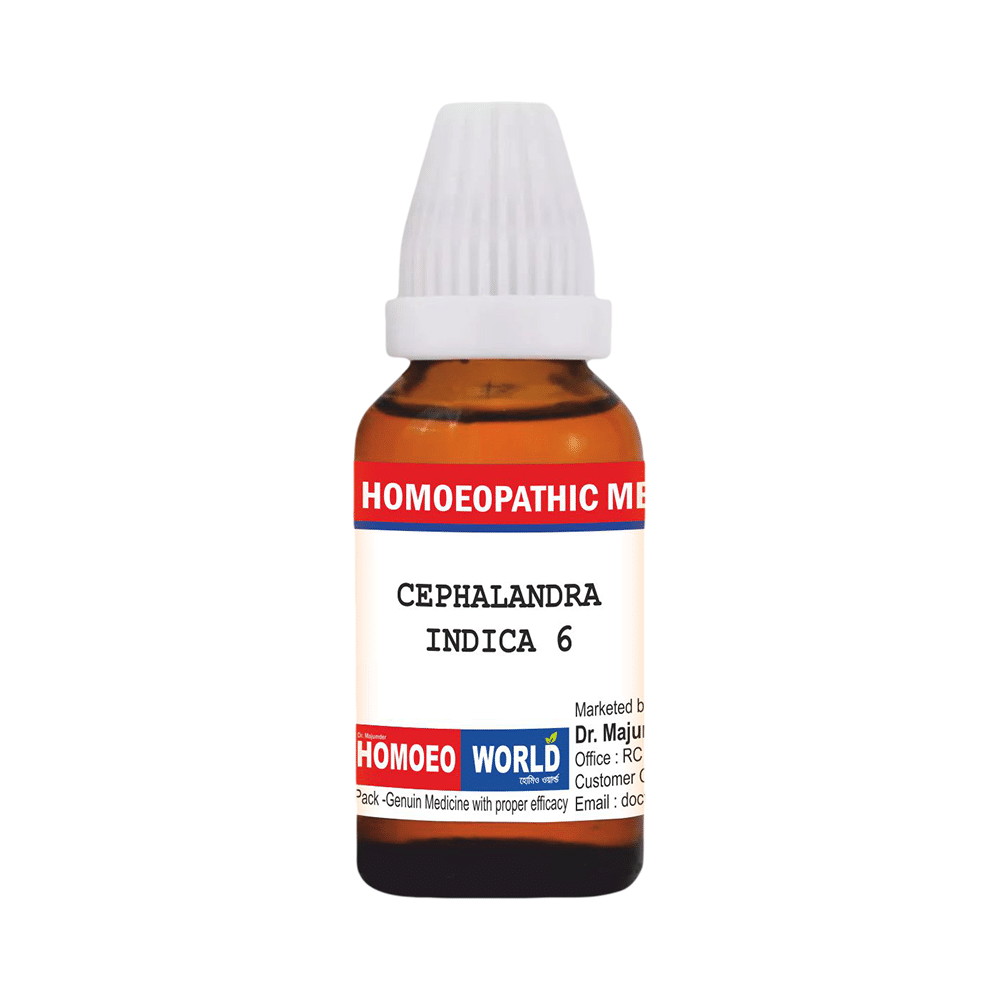 Dr. Majumder Homeo World Cephalandra Indica Dilution (30ml Each) 6 - Image 1