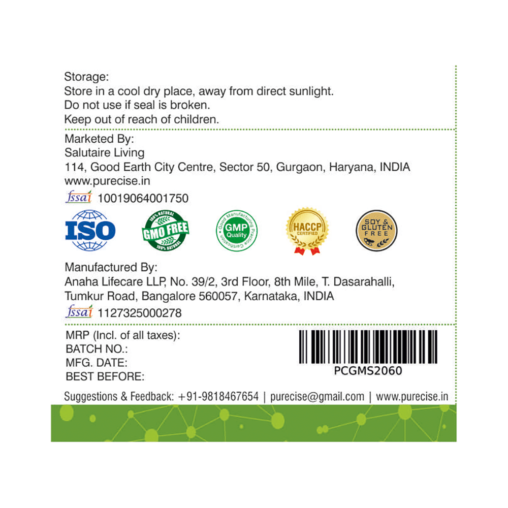 Purecise GMS2 Pure Vegan Capsule - Image 3