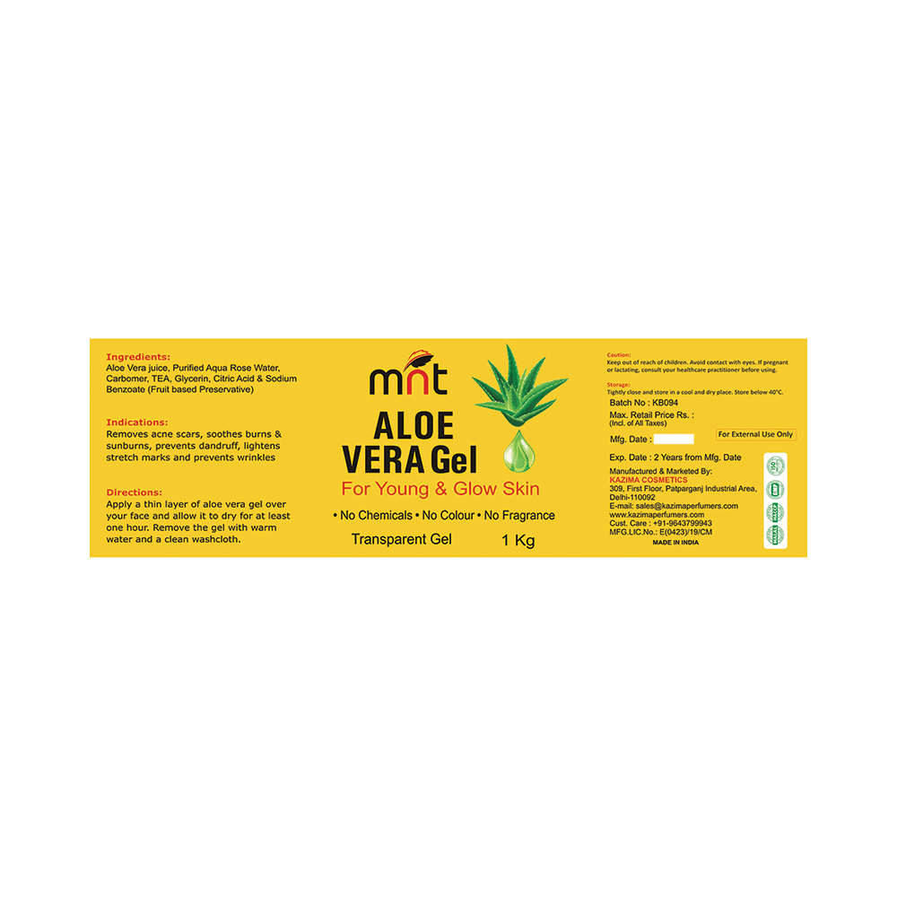 MNT Premium Aloe Vera Gel - Image 2