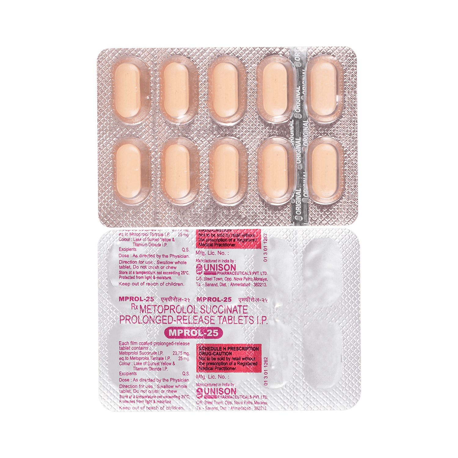Mprol 25mg Tablet - Image 1