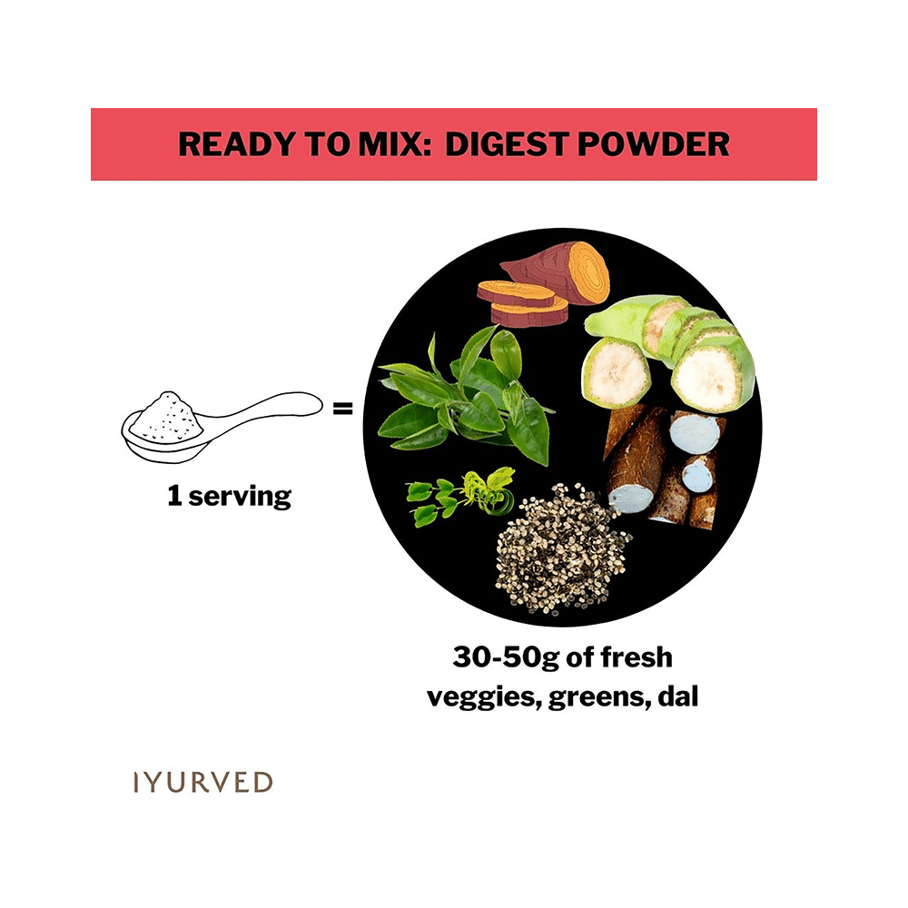 Iyurved Kids & Teens Digest Veggies & Dal Powder - Image 7