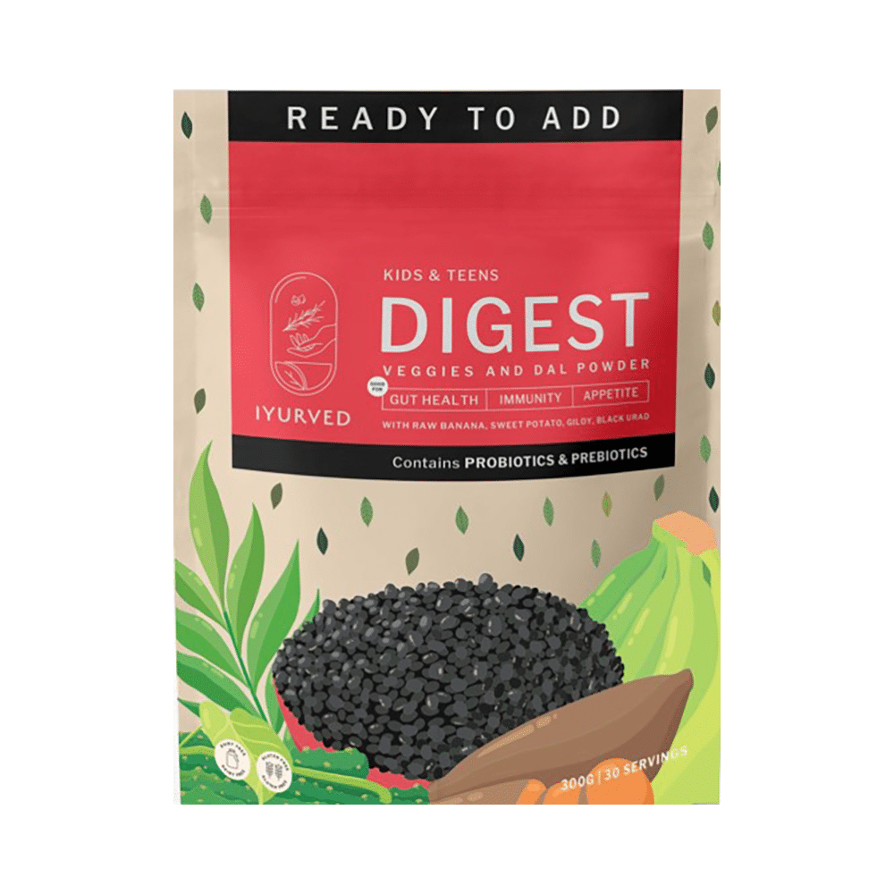 Iyurved Kids & Teens Digest Veggies & Dal Powder - Image 1