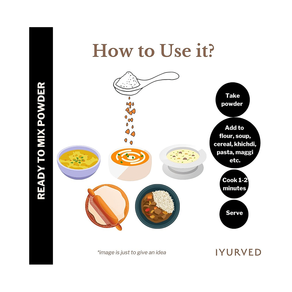 Iyurved Kids & Teens Digest Veggies & Dal Powder - Image 4