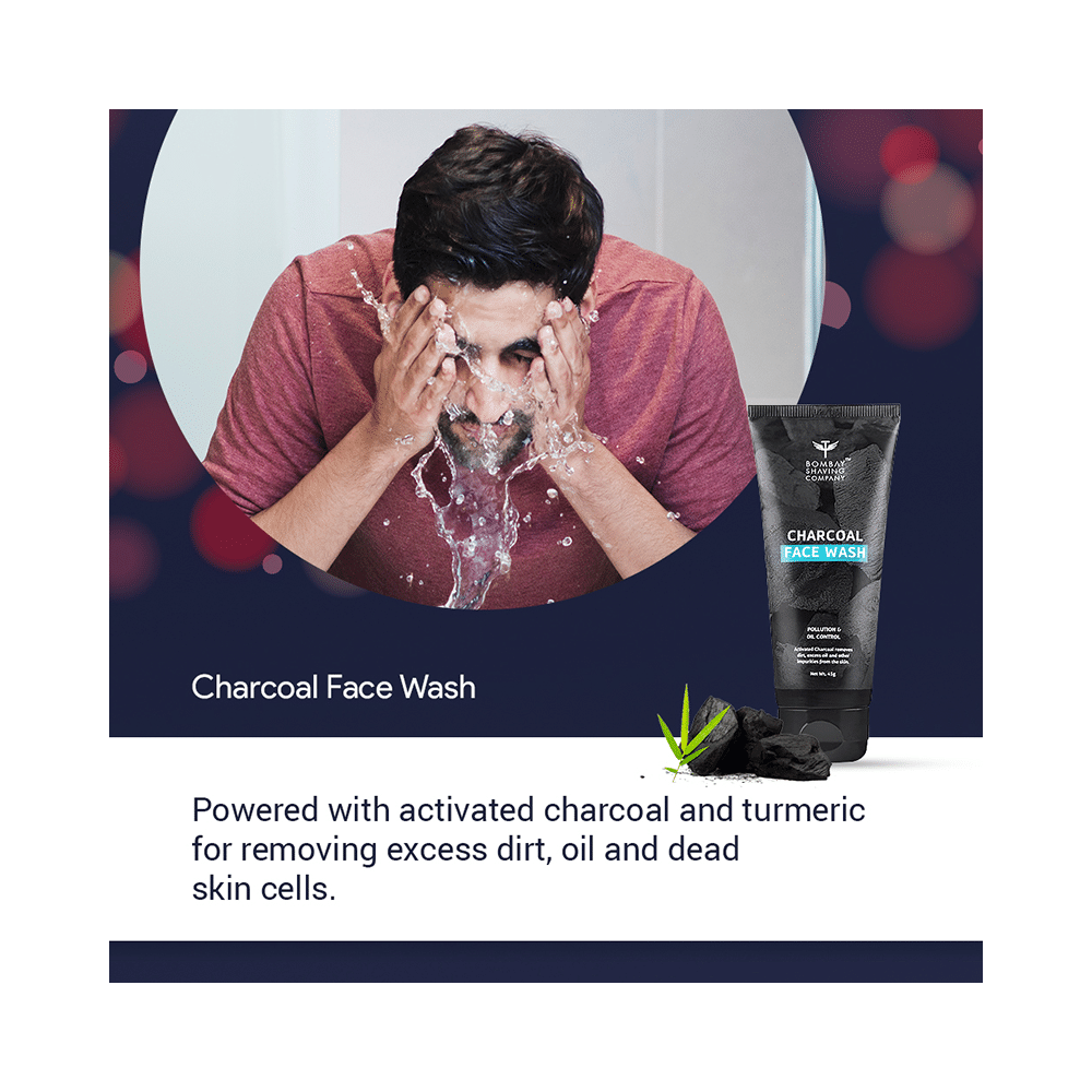 Bombay Shaving Company 5-in1 Charcoal De-tan & Detox Valentine's Day Gift Kit Kit - Image 3