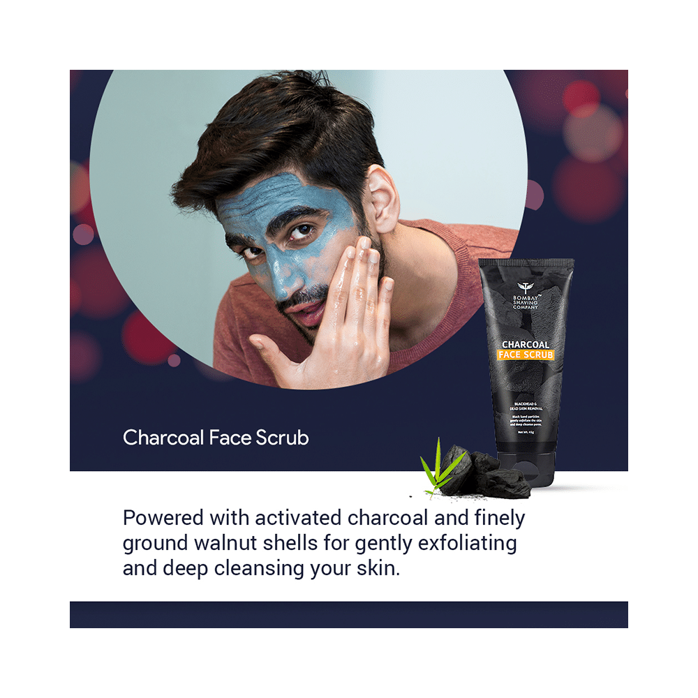 Bombay Shaving Company 5-in1 Charcoal De-tan & Detox Valentine's Day Gift Kit Kit - Image 4