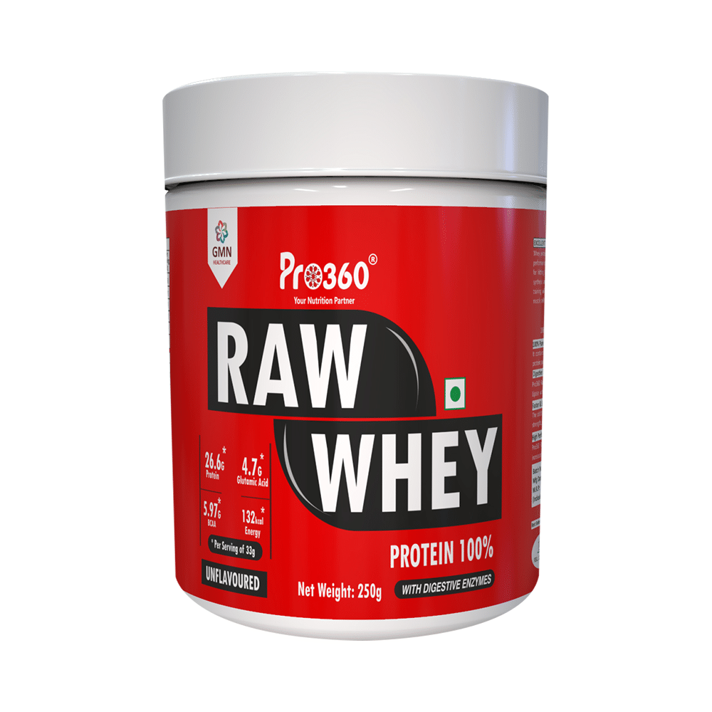 Pro360 Raw Whey Protein 100% Unflavoured - Image 1