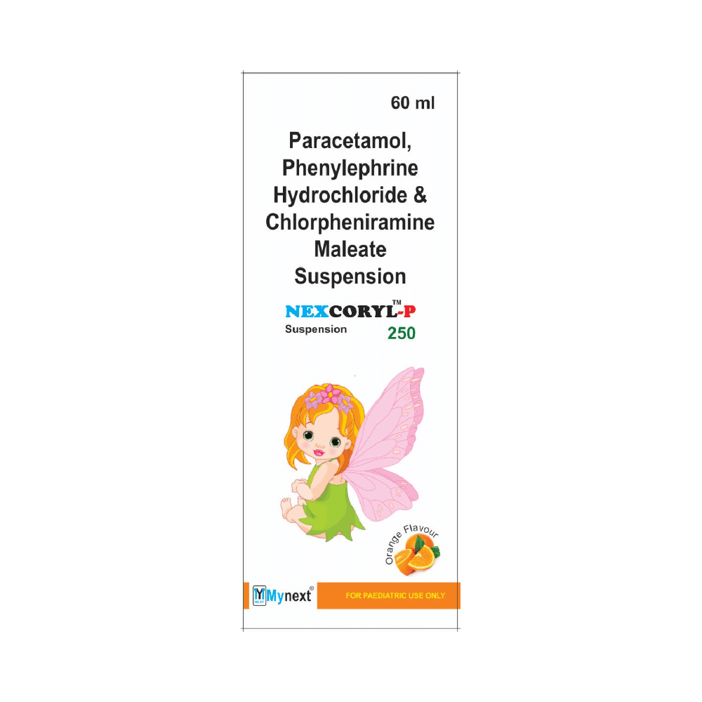 Nexcoryl-P Oral Suspension Orange