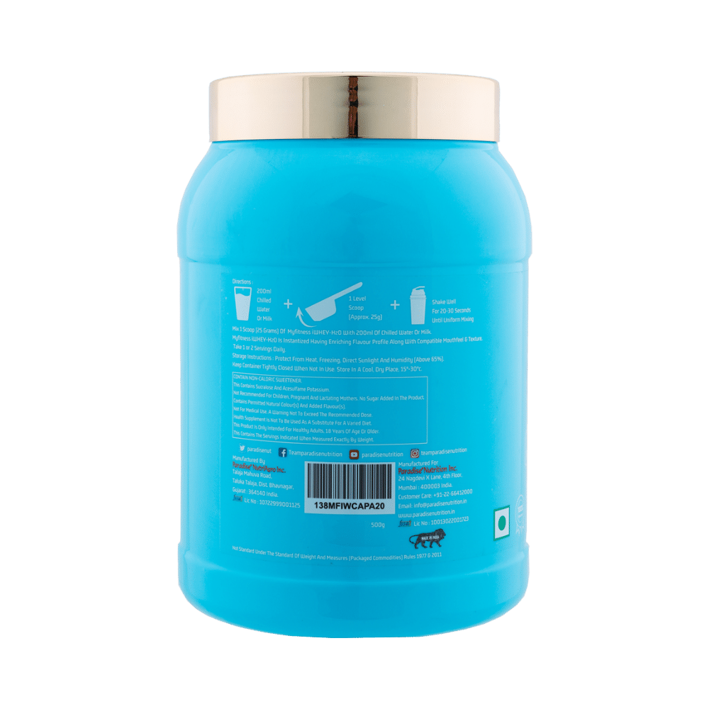 Myfitness iWhey - H2O Powder Cafe Paradise - Image 3