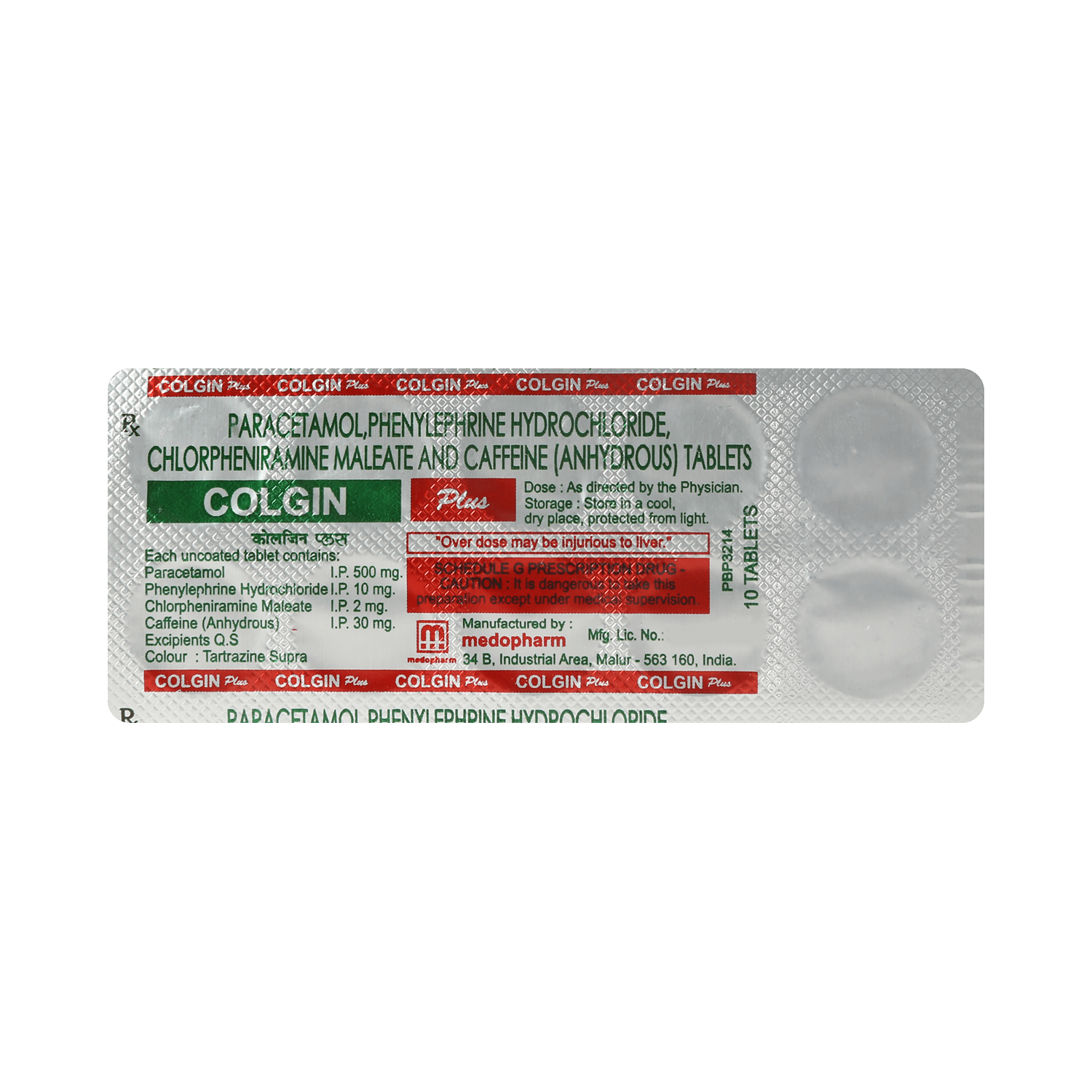 Colgin Plus Tablet - Image 3