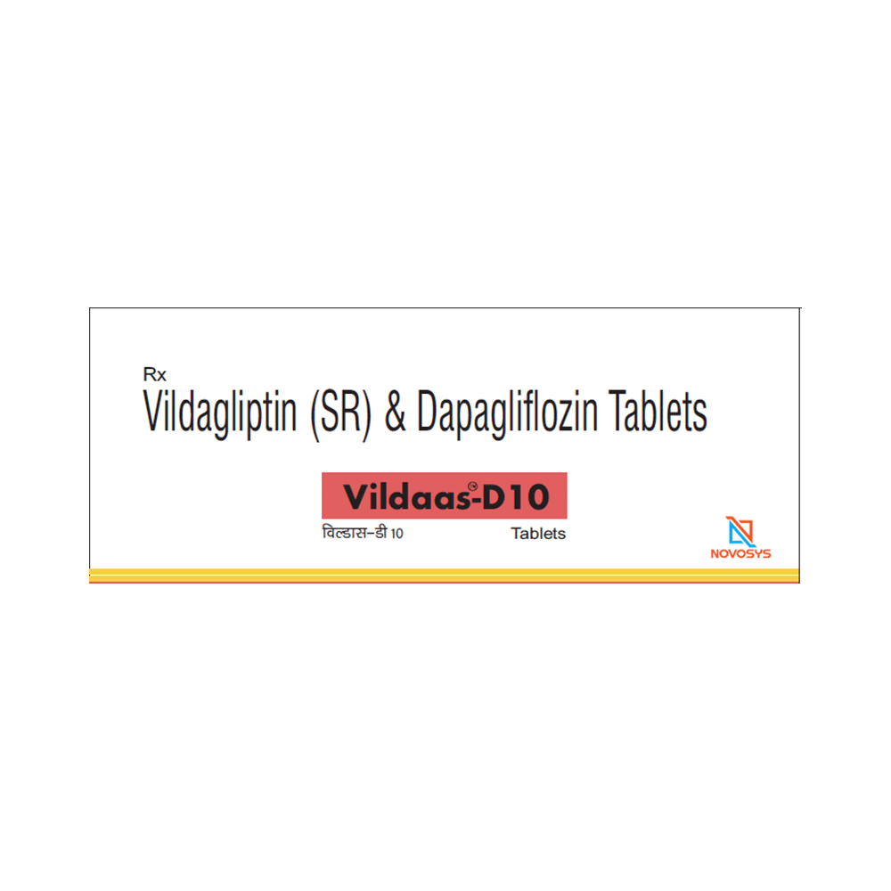 Vildaas-D 10 Tablet SR