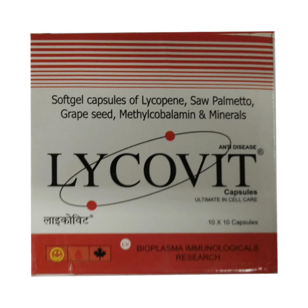 Lycovit Soft Gelatin Capsule - Image 1