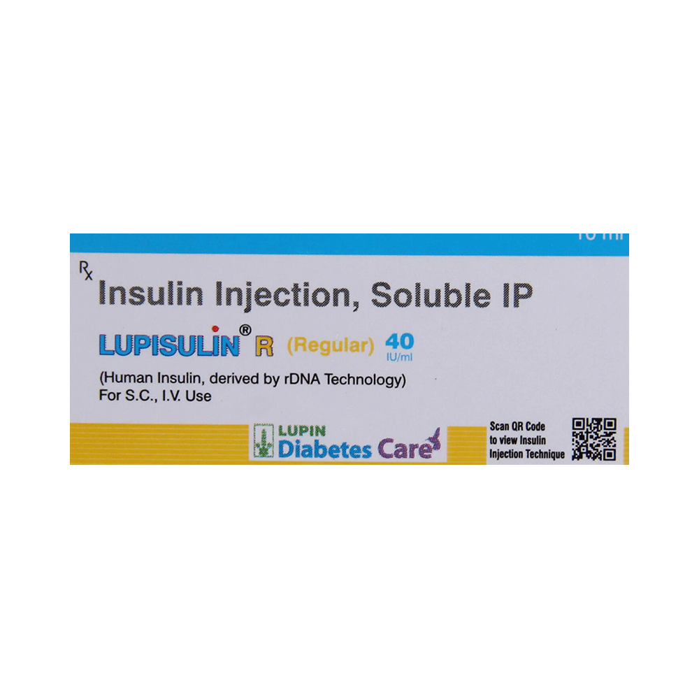 Lupisulin R 40IU/ml Solution for Injection - Image 1