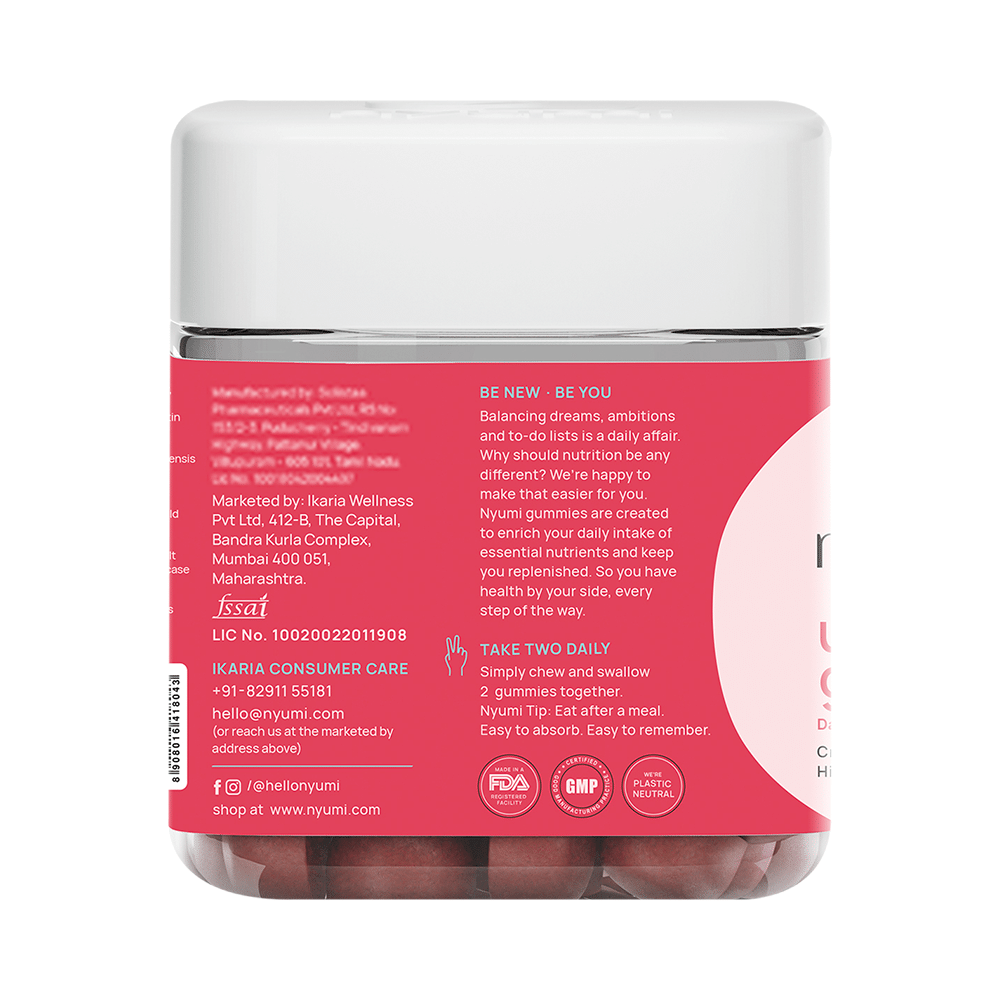 Nyumi UT Care Gummies Classic Cranberry - Image 3