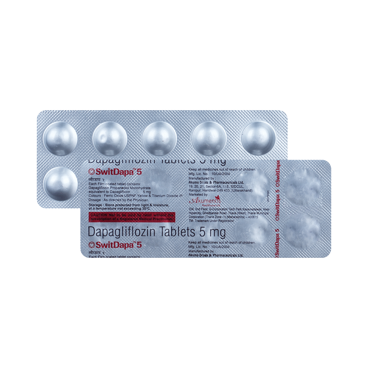 Switdapa 5mg Tablet - Image 1