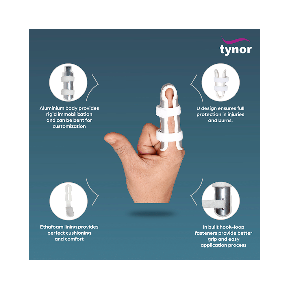 Tynor F-02 Finger Cot Splint Small - Image 3