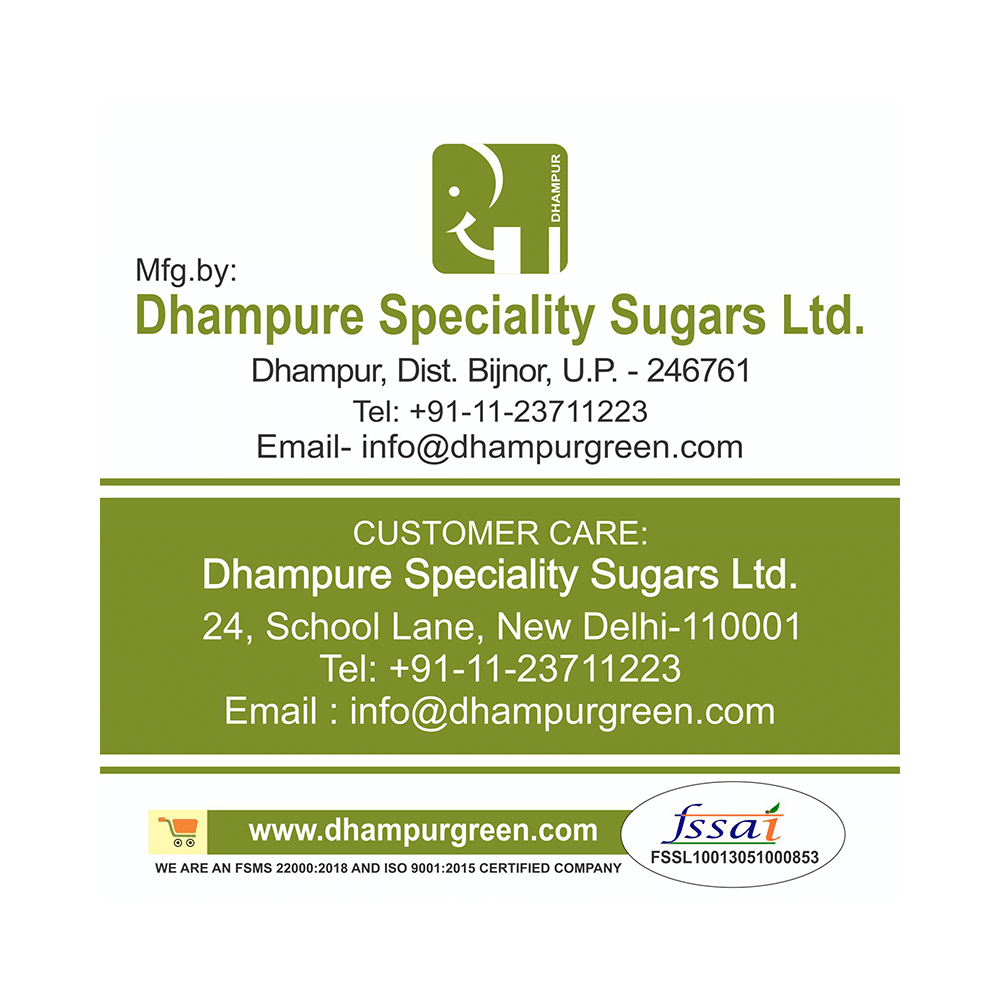 Dhampur Green Certified Organic Jaggery Natural Sweetener | Non-GMO & Gluten Free | Powder - Image 6