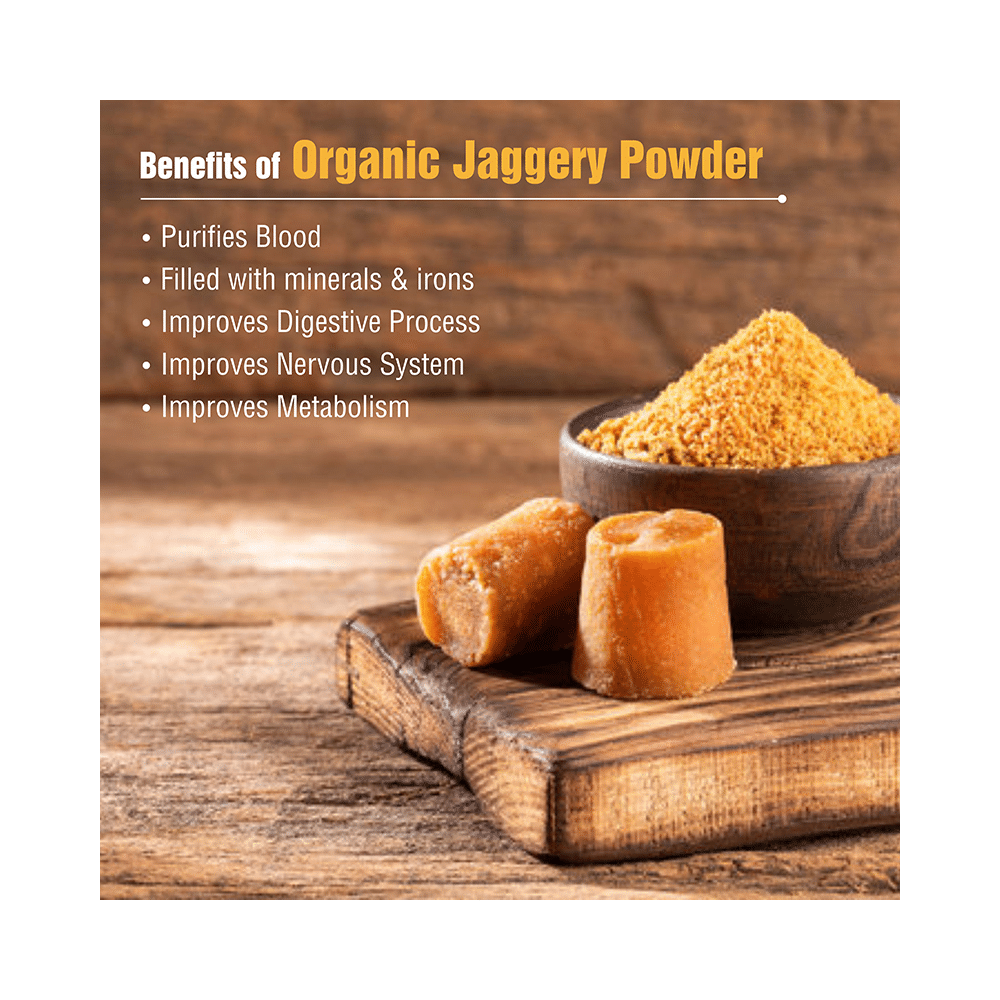 Dhampur Green Certified Organic Jaggery Natural Sweetener | Non-GMO & Gluten Free | Powder - Image 4