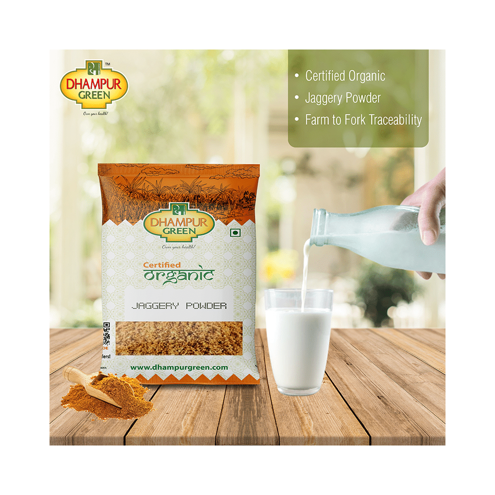 Dhampur Green Certified Organic Jaggery Natural Sweetener | Non-GMO & Gluten Free | Powder - Image 5