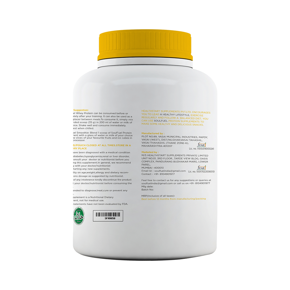 SoulFuel Whey Protein Supplement Powder Butterscotch - Image 2
