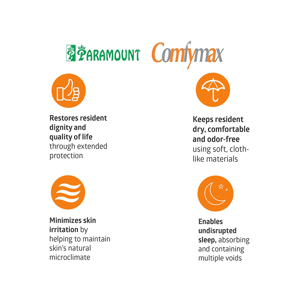 Paramount Comfymax Disposable Adult Diaper Medium - Image 2