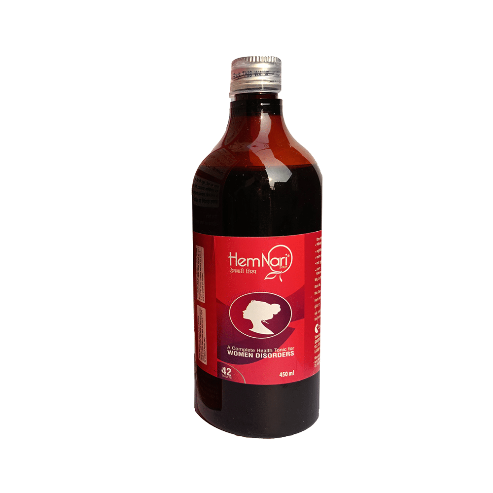 HemNari Combo Pack of Syrup 450ml Each and 2 Stip of 21 Tablet - Image 3