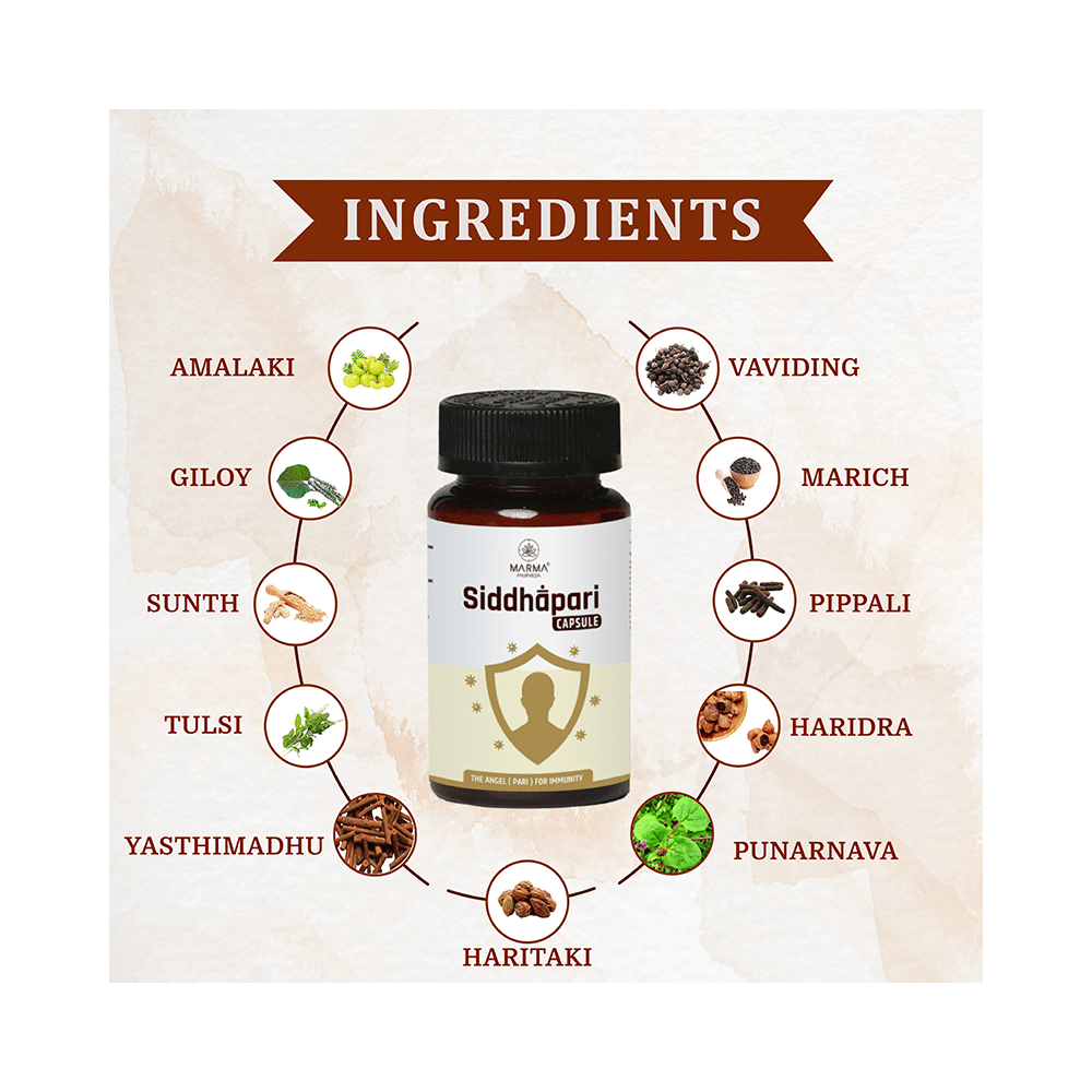 Marma Ayurveda Siddhapari Capsule - Image 5