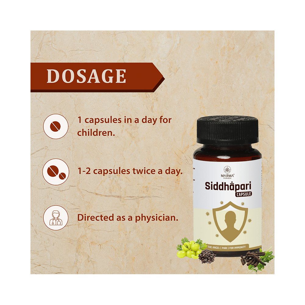 Marma Ayurveda Siddhapari Capsule - Image 4