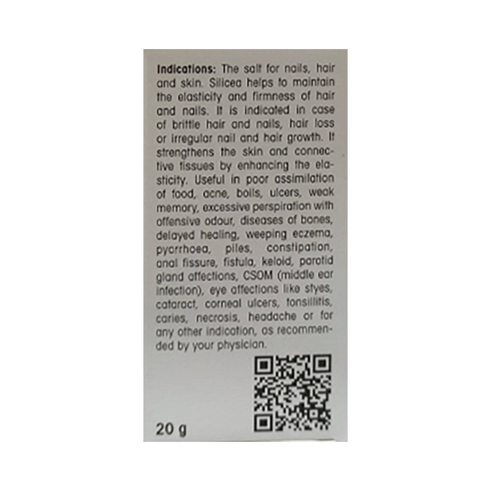 Dr Reckeweg &Co.gmbH Silicea (20gm Each) Biochemic Tablet 6X - Image 2