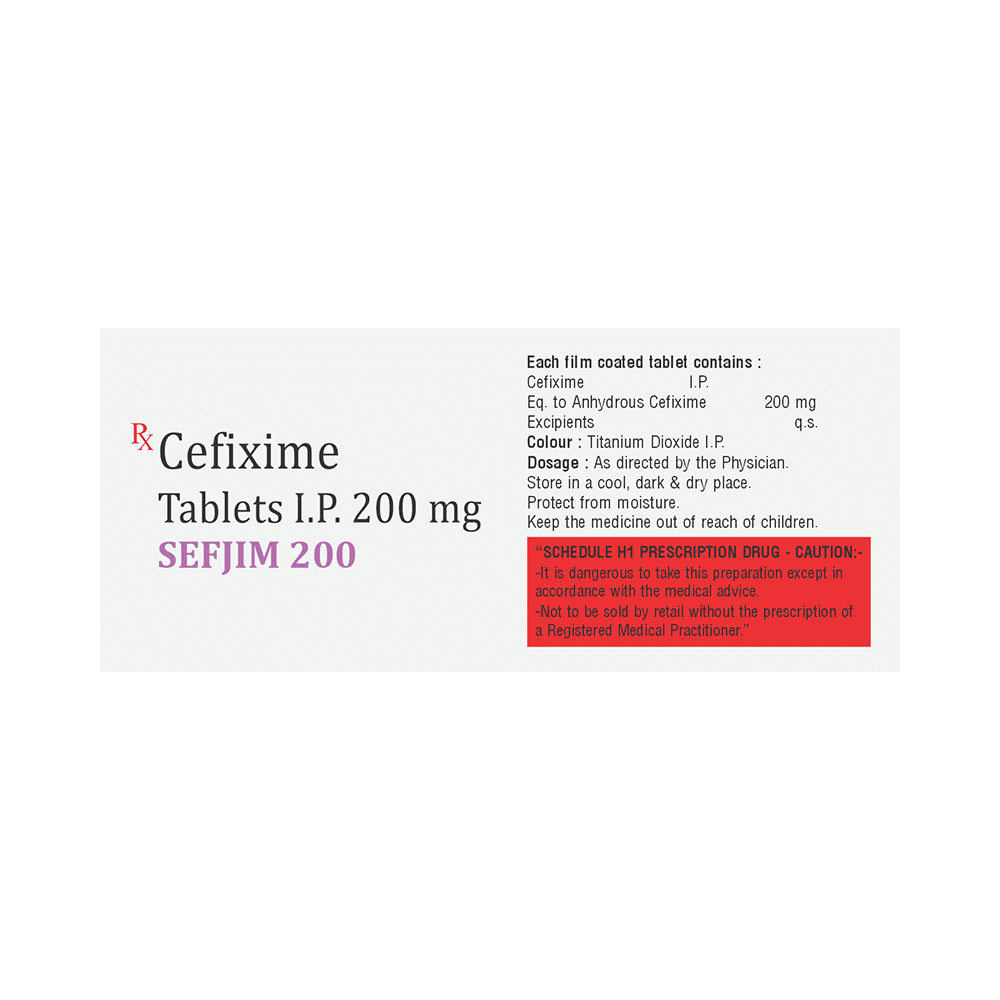 Sefjim 200 Tablet - Image 2
