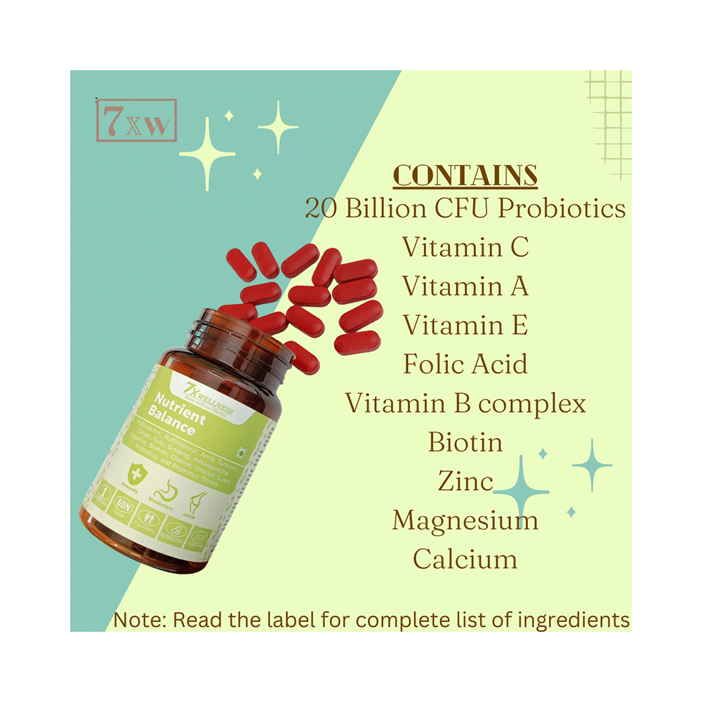 7X Wellness Nutrient Balance Tablet (60 Each) - Image 6