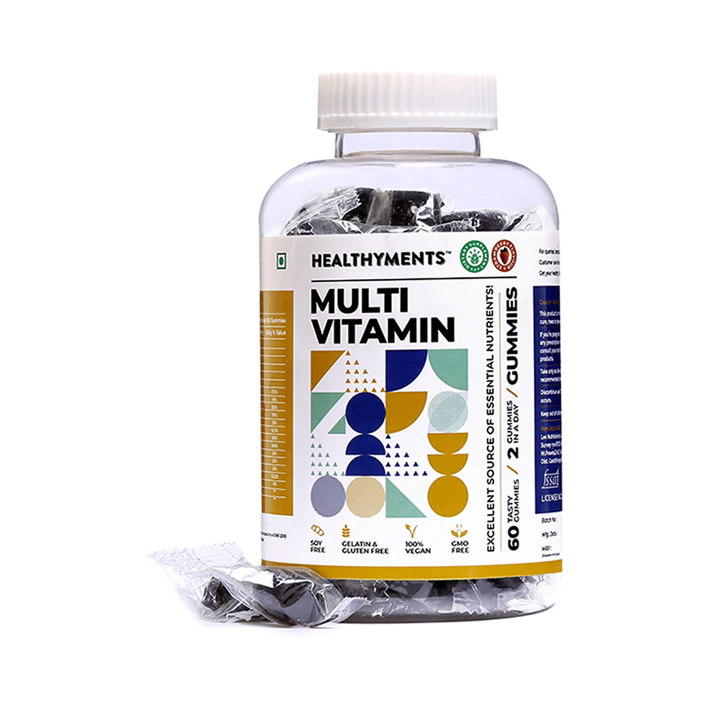 Healthyments Multivitamin Gummies Strawberry - Image 1
