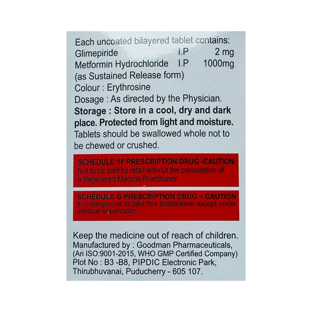Glyshield-G2 Forte Tablet SR - Image 2