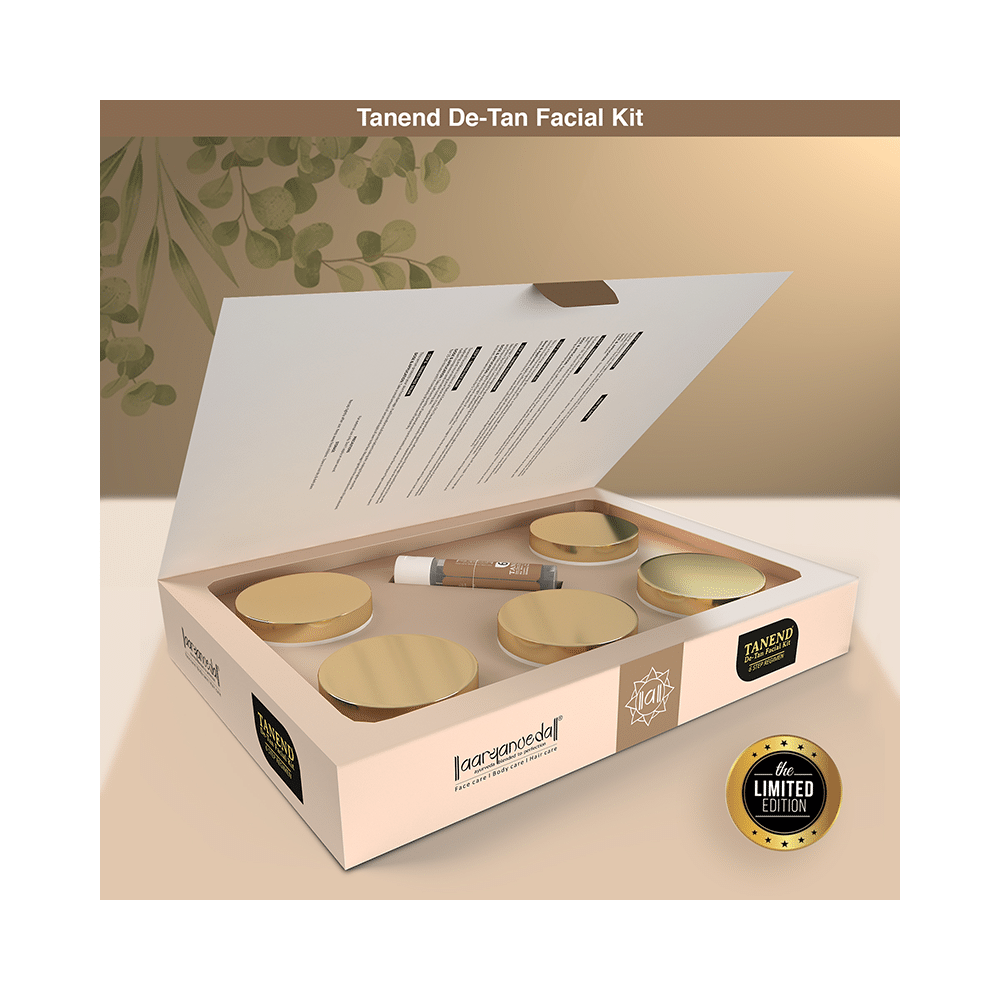 Aryanveda Tanend De-Tan Facial Kit - Image 2