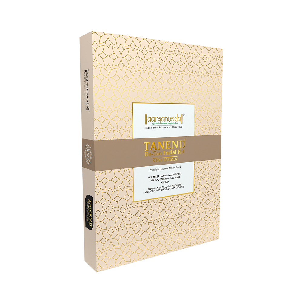 Aryanveda Tanend De-Tan Facial Kit - Image 1