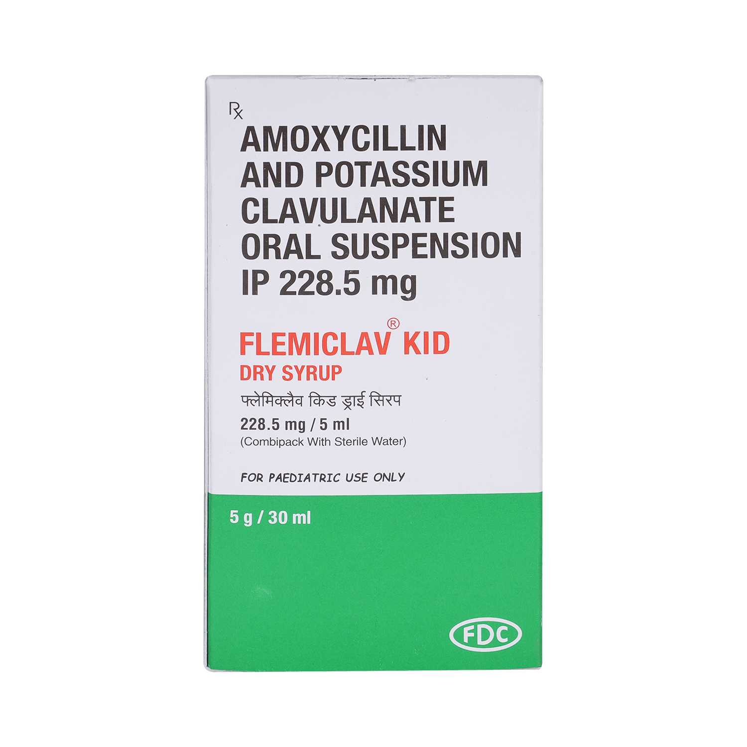 Flemiclav Kid 200 mg/28.5 mg Dry Syrup - Image 2
