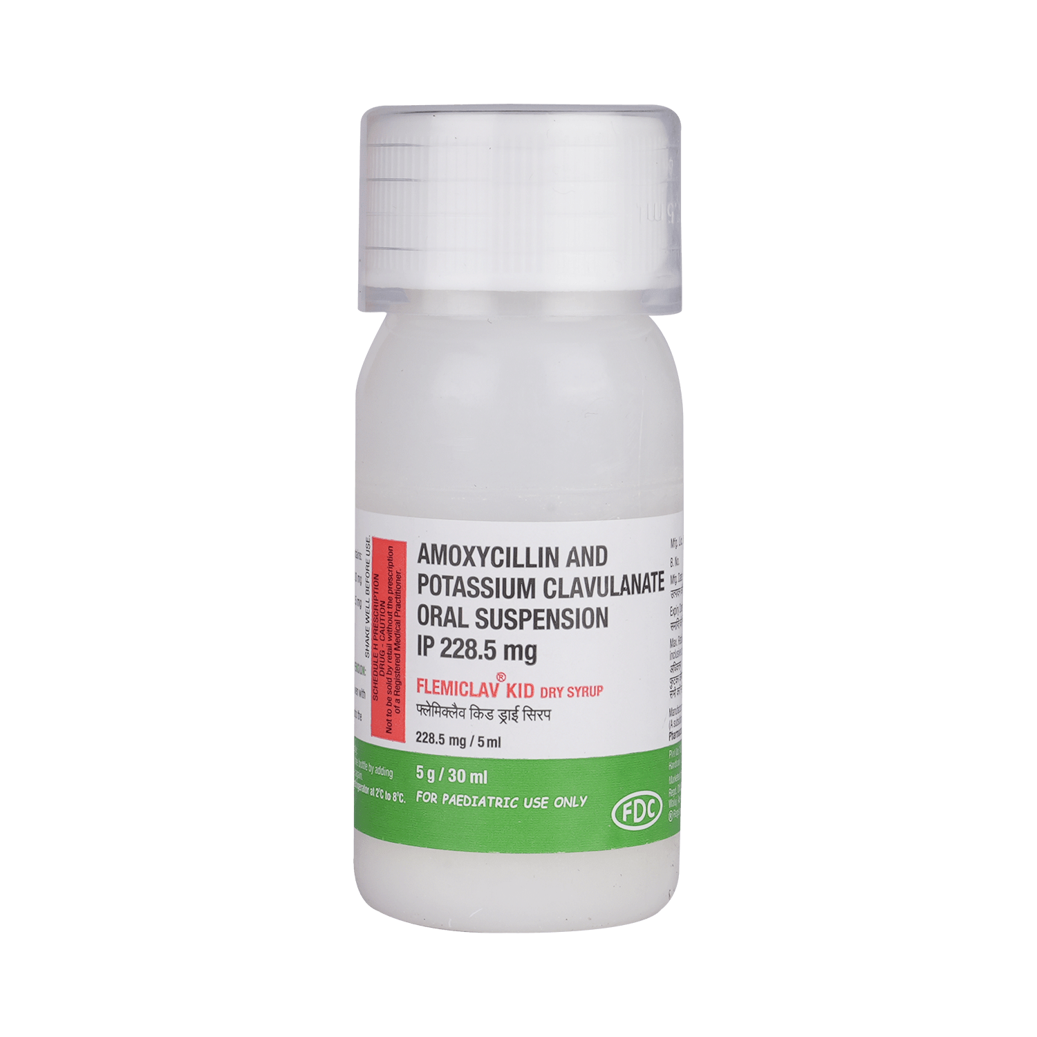 Flemiclav Kid 200 mg/28.5 mg Dry Syrup - Image 5