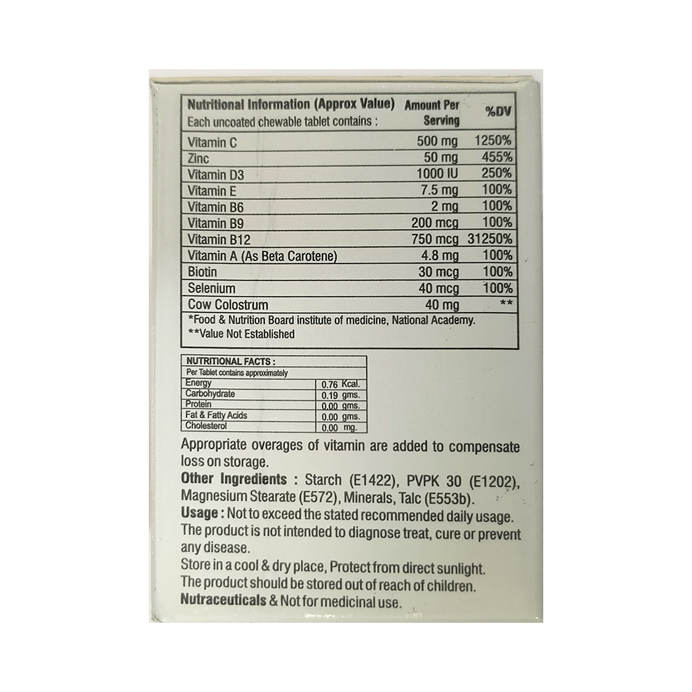 Vitacore C Plus Chewable Tablet Fruity Orange - Image 2