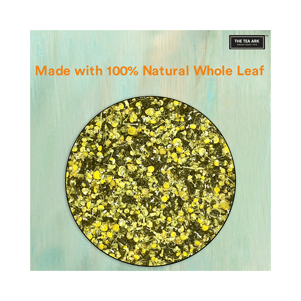 The Tea Ark Organic Chamomile Green Tea Bag (1.8gm-2gm Each) - Image 5