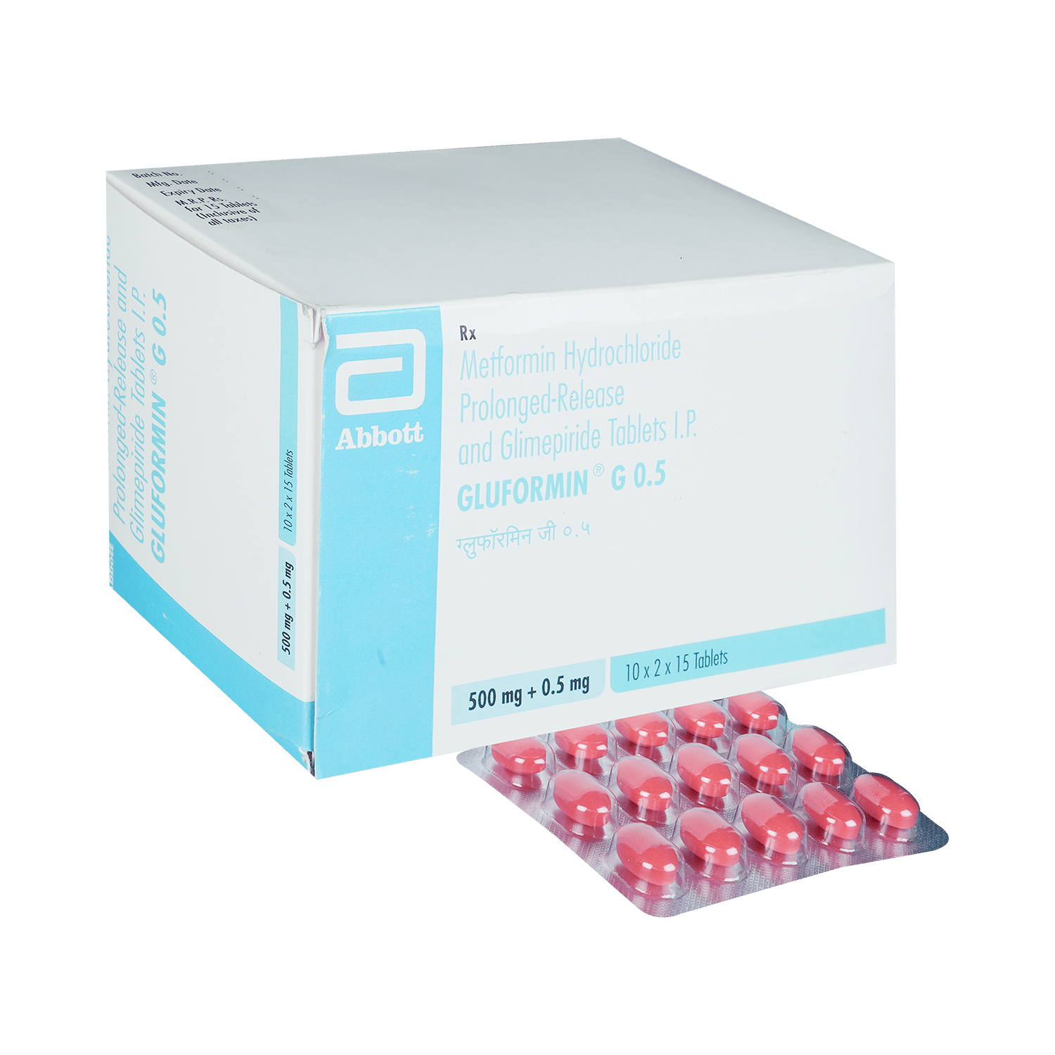 Gluformin G 0.5 Tablet PR - Image 1
