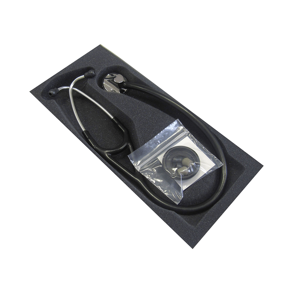 3M Littmann 2160 Master Cardiology Stethoscope, Black Tube, 27 Inch - Image 3