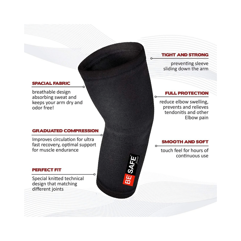 BESAFE Forever Forever Elbow Support Black XL - Image 5