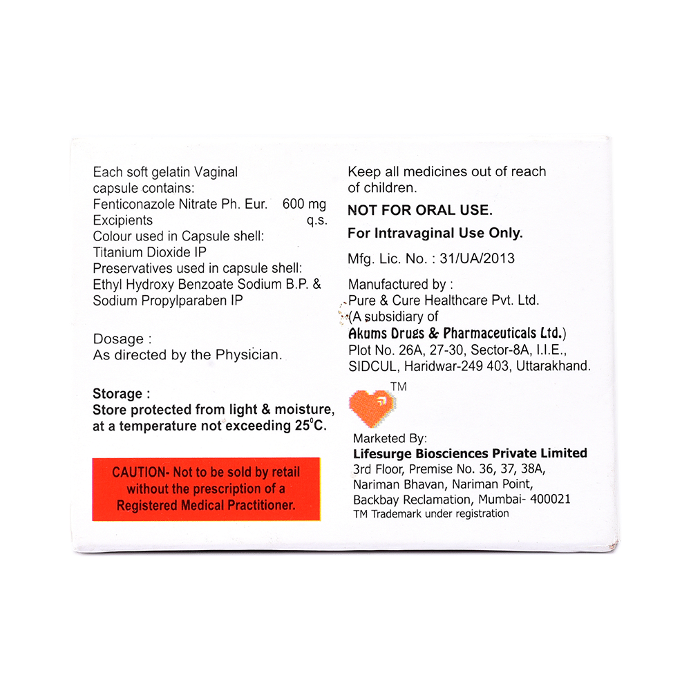 Fentisurge Vaginal Capsule - Image 2