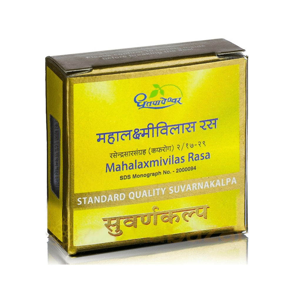 Dhootapapeshwar Mahalaxmivilas Rasa Standard Quality Suvarnakalpa Tablet - Image 1