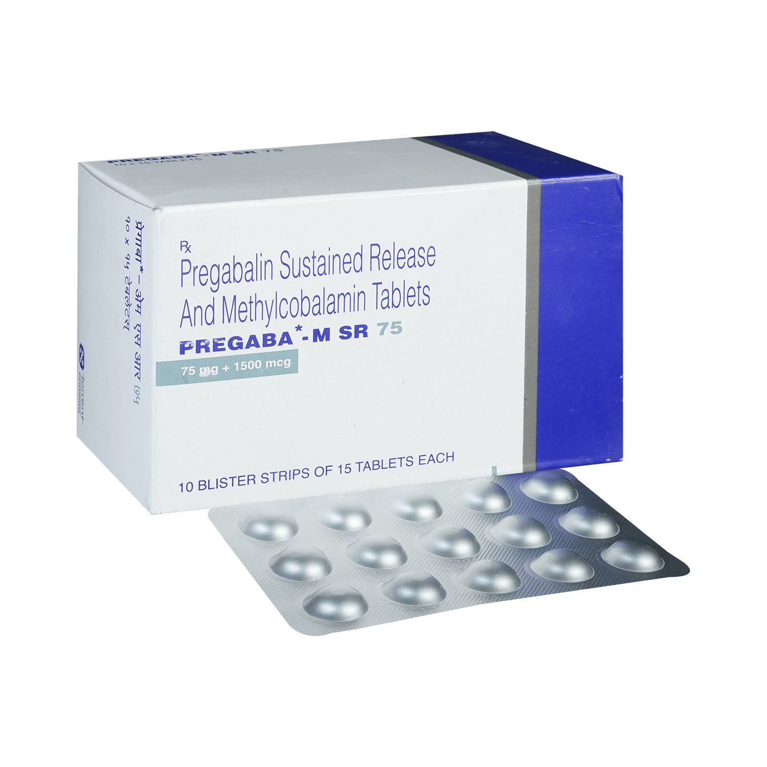 Pregaba-M SR 75 Tablet - Image 1