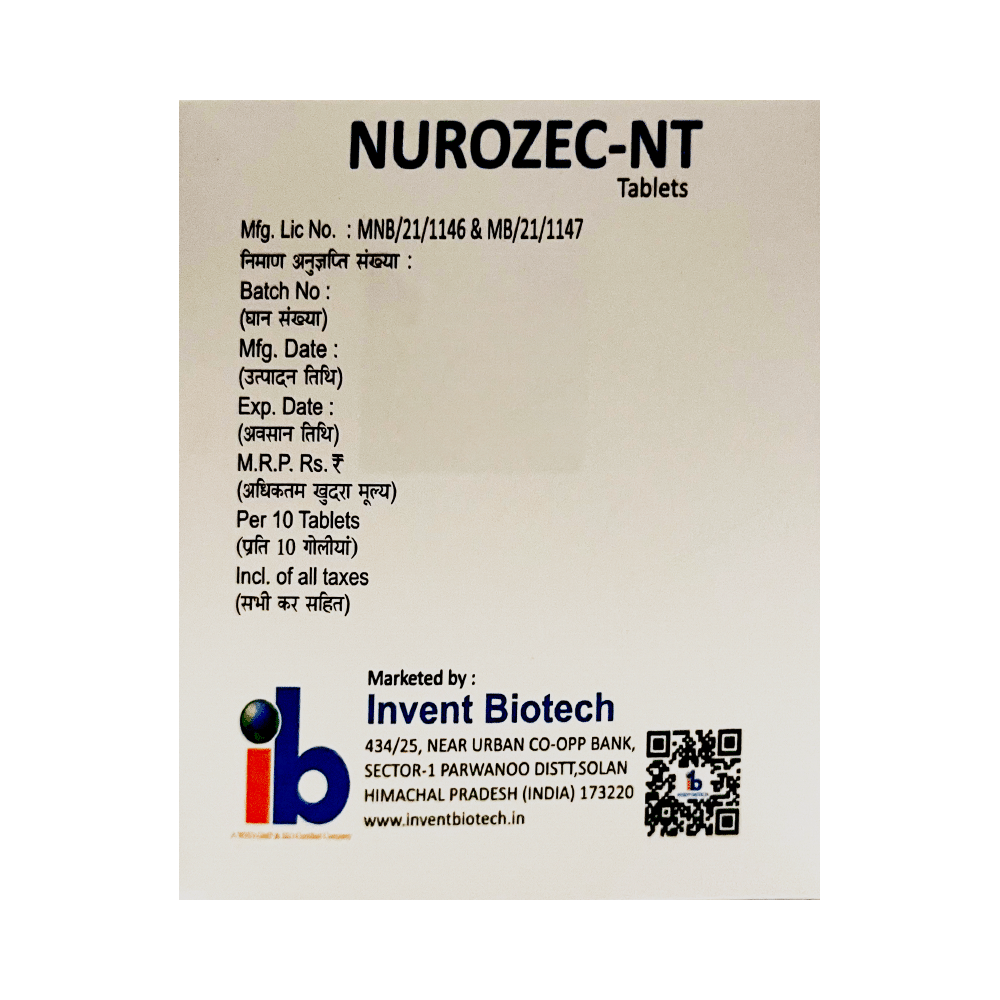 Nurozec-NT Tablet - Image 3