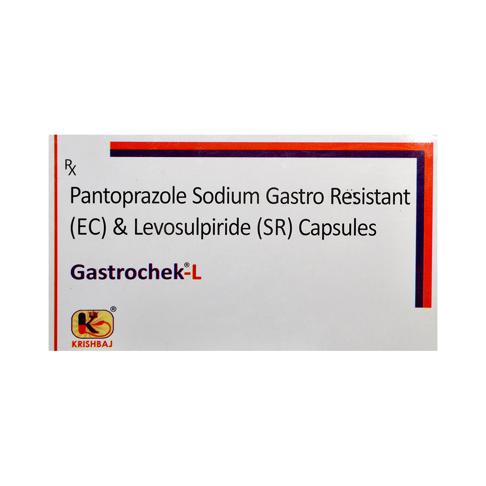 Gastrochek L 75mg/40mg Capsule